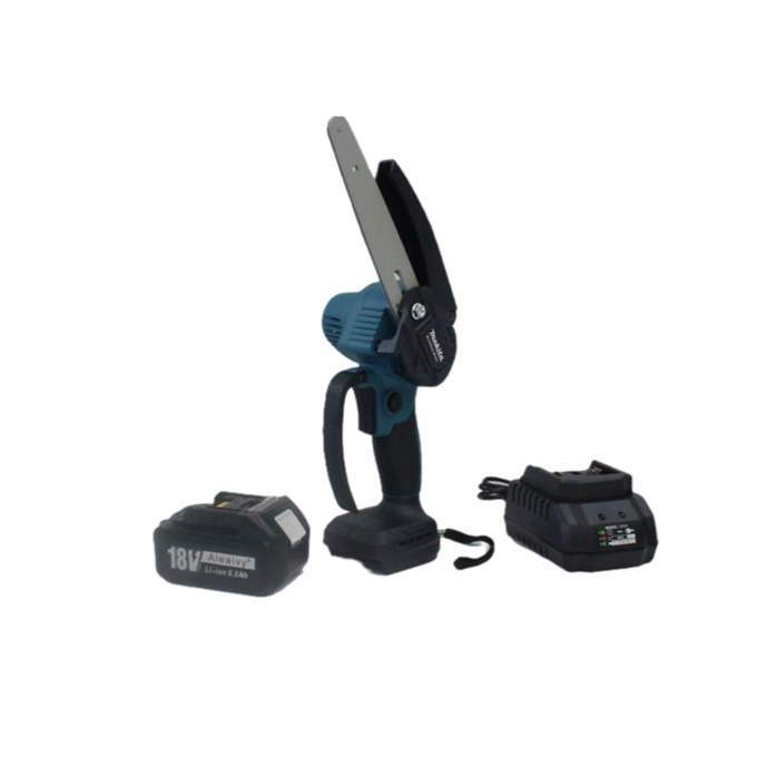 Pequeña motosierra Makita (Incluye batería y cargador)