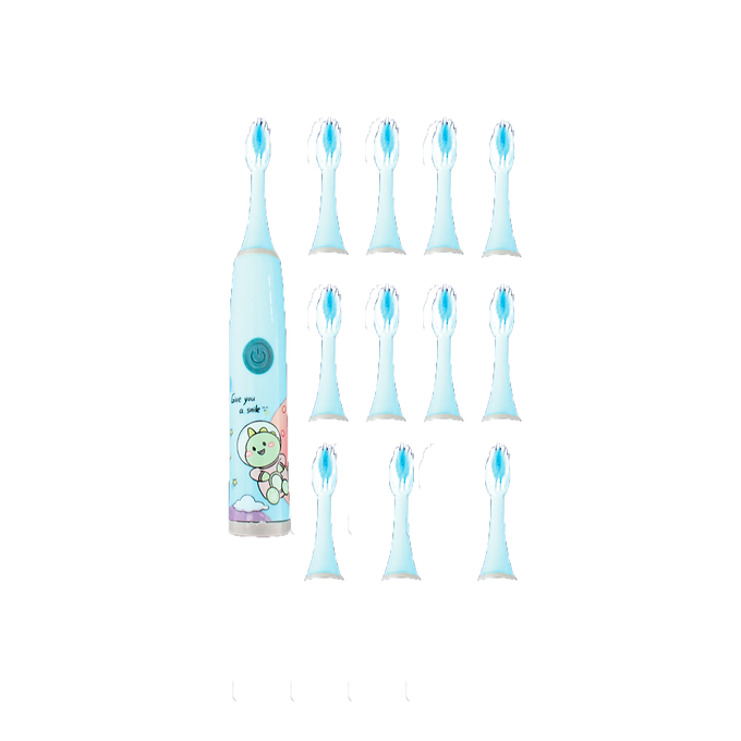 CEPILLO DE DIENTES ELÉCTRICO PARA NIÑOS + 2 REPUESTOS