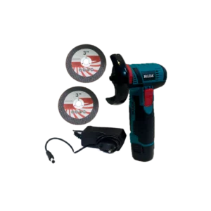 Mini Amoladora + 2 Discos de corte (batería y cargador incluidos)