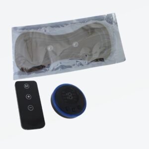 Masajeador mini eléctrico con parche para cuello, hombros, etc, con almohadilla