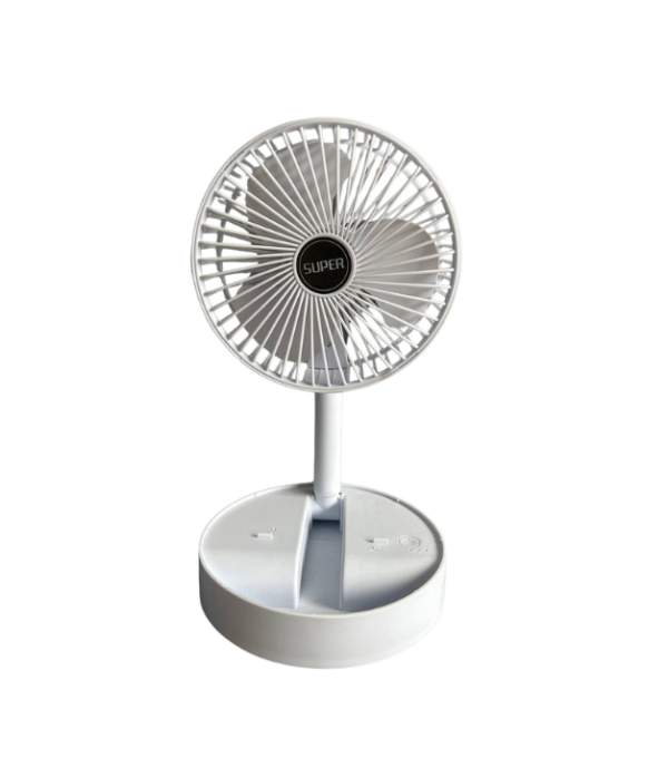 Ventilador Recargable Plegable – Compacto, Potente y Fácil de Guardar