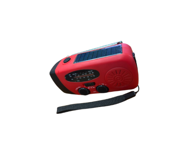Linterna de Emergencia con Radio AM/FM/WB, Power Bank, Carga USB, Solar y Dinamo - Imagen 3