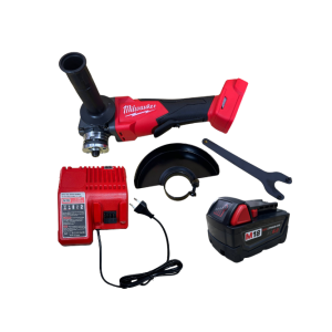Amoladora Radial Milwaukee con Cargador y Batería